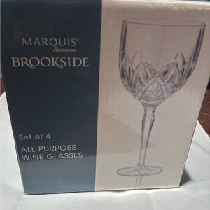 Waterford Crystal Brookside Wine Glasses Set - Clear